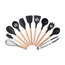 Lifeideas 11-piece Silicone Kitchen Utensil Set for Nonstick Cookware