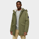 Winter Mid-Length Padded Coat Jacket With Hood