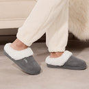 Anti-Slip & Warm Slippers - 7.5UK - Black, Khaki Or Grey