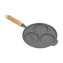 Breeins 3-Hole Cast Iron Frying Pan