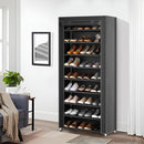 Lifeideas 10-Tier Shoe Cabinet with Roll-Up Door