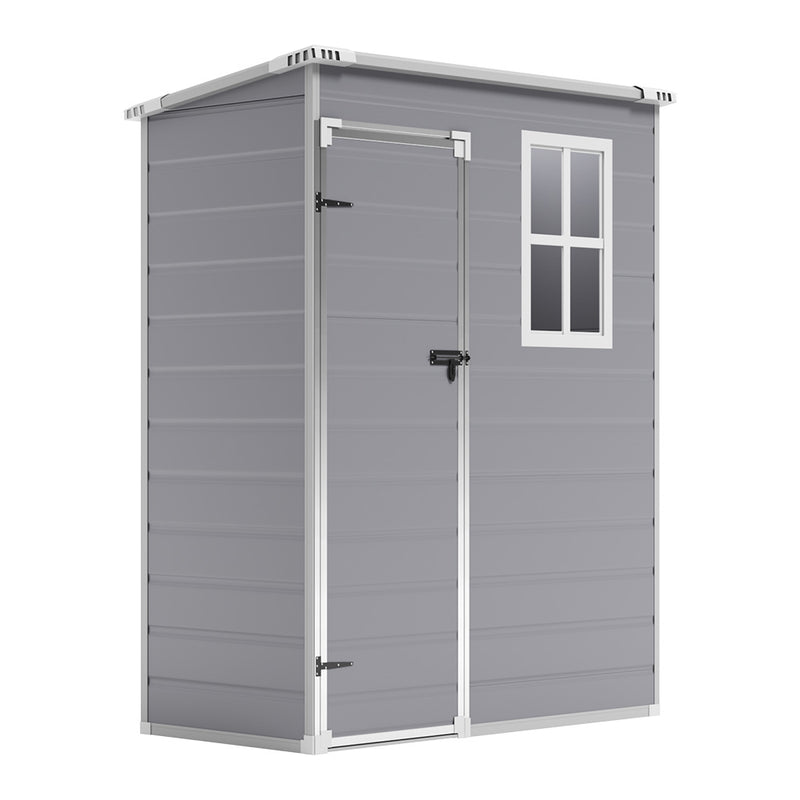 Livingandhome Plastic Outdoor Garden Tool Shed