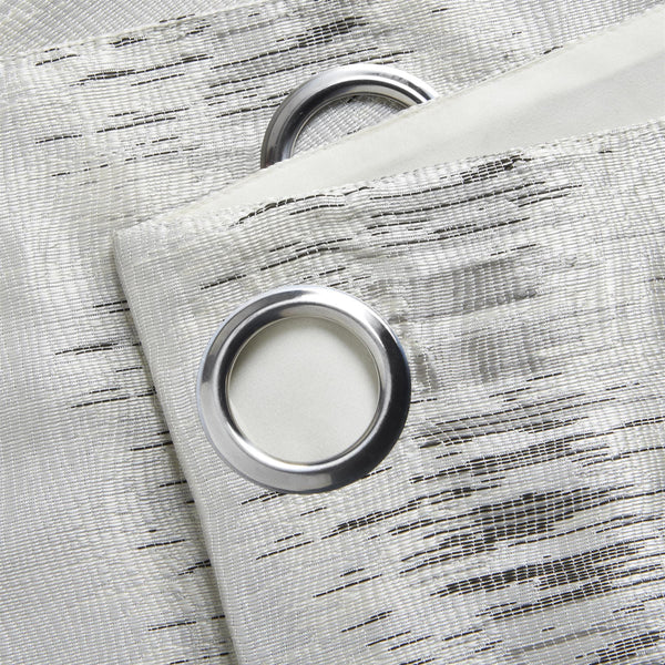 Reflections Jacquard Lined Ring Top Curtains