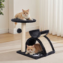 KidKid Cat Tree with Sisal Scratching Post and Hanging Toy