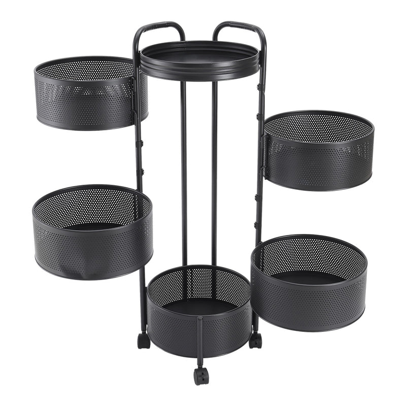 Lifeideas 2-Tier Round Rotating Kitchen Rack