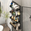 Lifeideas Adjustable Metal Shower Caddy with Hooks