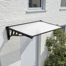 Breeins Door Window Awning Canopy Rain Cover