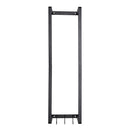 Lifeideas Modern Carbon Steel Wall Towel Rack with Hooks