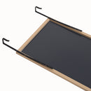 Livingandhome Metal Frame Over the Door Full Length Mirror