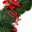 Lifeideas 2.7m Pre-lit Artificial Christmas Garland Decorations