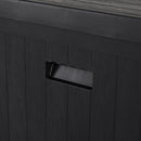 Garden Sanctuary Garden Cushion Storage Box Waterproof Black