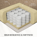 HOMCOM Power Lift Recliner Armchair With Wingback, Button Tufted, Brown