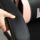 HOMCOM Gaming Chair with Footrest, Reclining Computer Chair, Black