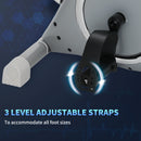 SPORTNOW Pedal Exerciser with 8-Level Magnetic Resistance