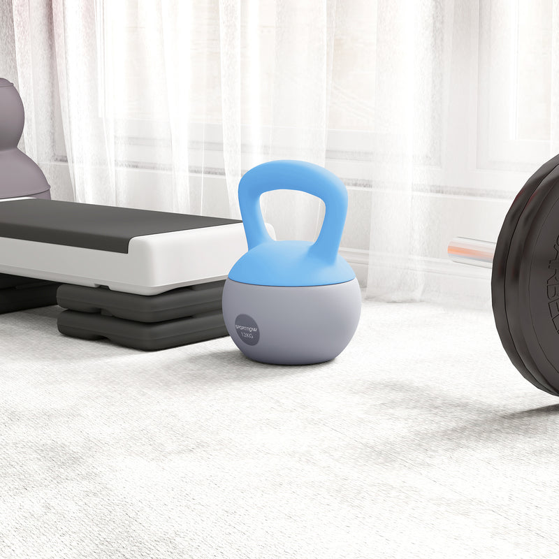 SPORTNOW 12KG Kettlebell with Soft Body and Non-Slip Handle