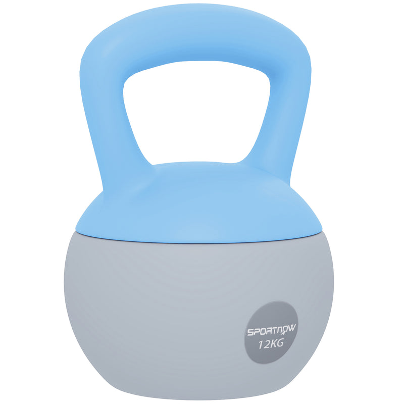 SPORTNOW 12KG Kettlebell with Soft Body and Non-Slip Handle