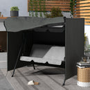Outsunny Garden Furniture Protector Patio Swing Chair Cover - Grey