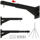 SPORTNOW 5-Length Adjustable Punch Bag Bracket for Boxing, Punching Training