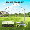 Outsunny 3 X 3 M Party Tent, Outdoor Canopy Tent With Sidewalls, Grey