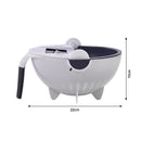 Lifeideas Multi-Function Vegetable Grater Set With Drain Basket