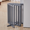 Kidkid 4 Panel Wooden Foldable Freestanding Pet Gate