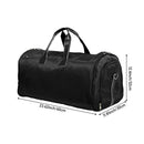 Modishion 58L Black Foldable Wet Dry Travel Bag