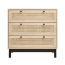 Livingandhome Stylish Natural Wood Cabinet