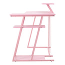 Livingandhome Multi-Functional L-Shaped Gaming Desk