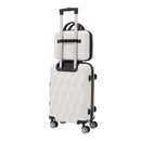 Livingandhome 2-Piece Hard Shell Travel Suitcases Luggage Set