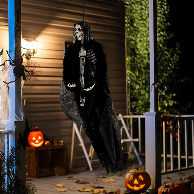 Hanging Motion Sensor Skeleton Ghost