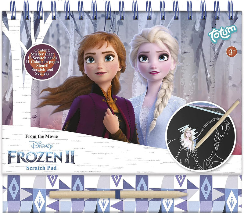 Disney Frozen Scratch Book