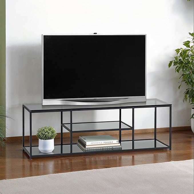 Chicago Tv Unit Smoked Glass