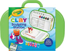 Crayola Clay Sculpting Station, Kids Clay, Sculpting Material, Craft Kit, Art Set For Kids, Gift For Boys & Girls, Ages 6+