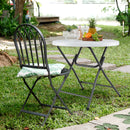 81 CM Round Folding Plastic Table with Thickened HDPE Tabletop