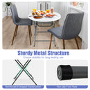 81 CM Round Folding Plastic Table with Thickened HDPE Tabletop