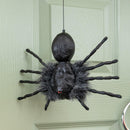 3 Pack Of 2ft Battery Operated Ash Dropping Dangling Halloween Spider Animatronic Decoration