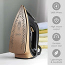 Lewis's Steam Generator Iron 2400W  - Black & Rose Gold