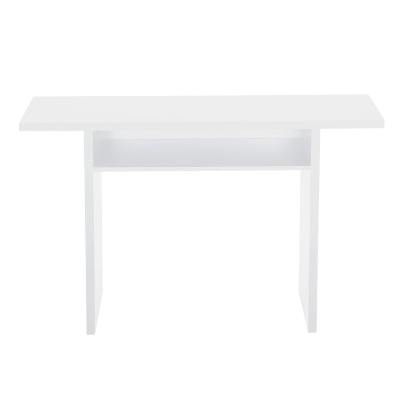 Livingandhome Industrial Style Console Table with Storage