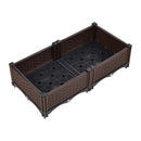 Breeins Plastic Raised Garden Bed Planter Box