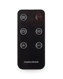 Morphy Richards HeatFlux 1.5kw Bedside Ceramic Fan Heater with Remote Control - Grey