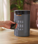 Morphy Richards HeatFlux 1.5kw Bedside Ceramic Fan Heater with Remote Control - Grey