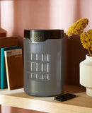 Morphy Richards HeatFlux 1.5kw Bedside Ceramic Fan Heater with Remote Control - Grey