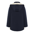 Winter Mid-Length Padded Coat Jacket With Hood