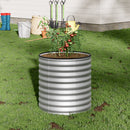 Breeins Weather Resistant Round Raised Garden Bed