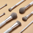 Livingandhome Professional Makeup Brush Set 18 Pcs For Foundation Powder Concealers Eye Shadows Blush