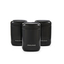 Morphy Richards Equip 3 Storage Canisters Set - Black