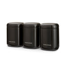 Morphy Richards Equip 3 Storage Canisters Set - Black