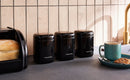 Morphy Richards Equip 3 Storage Canisters Set - Black