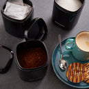 Morphy Richards Equip 3 Storage Canisters Set - Black