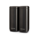 Morphy Richards Set 2 Large Storage Canister Black